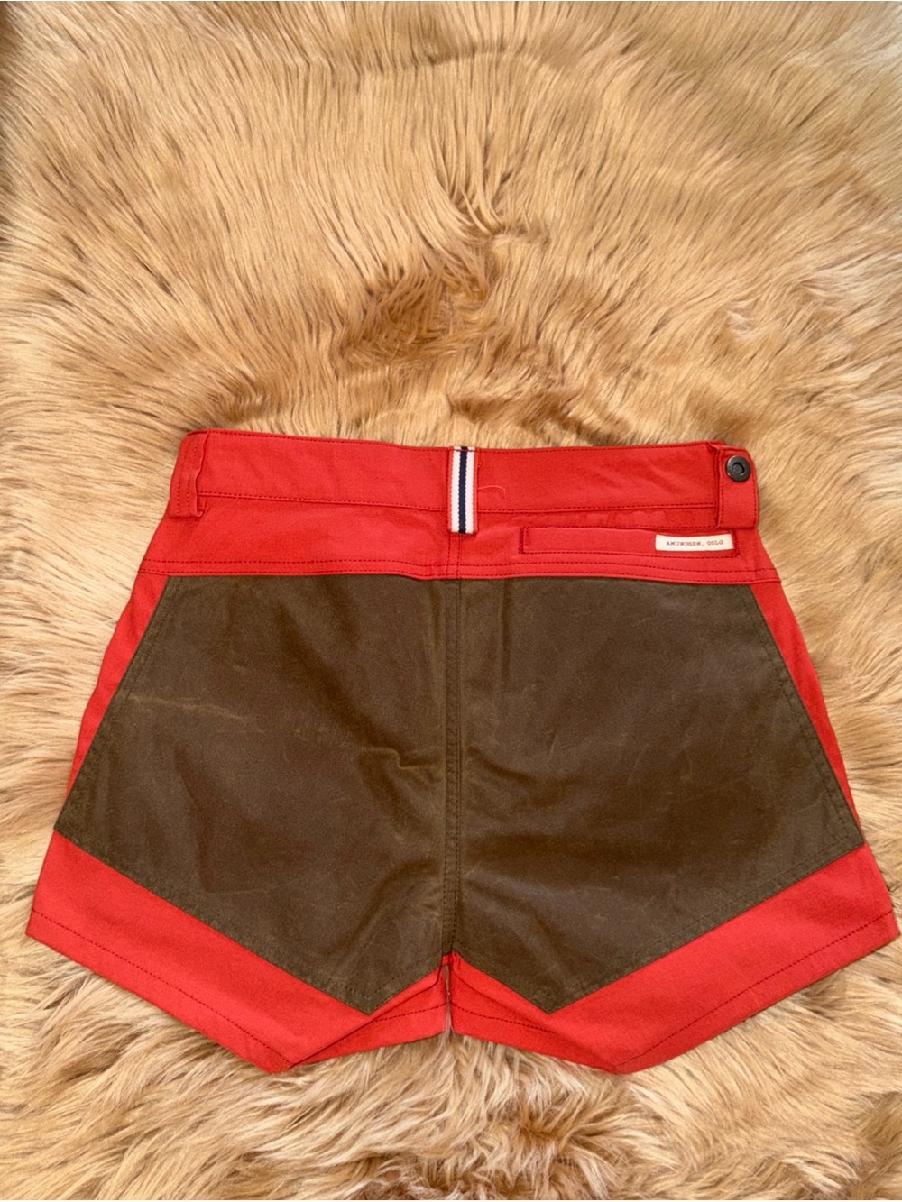 AMUNDSEN 5INCHER FIELD SHORTS WOMENS RED CLAY TAN NWT SZ XS - Picture 5 of 11